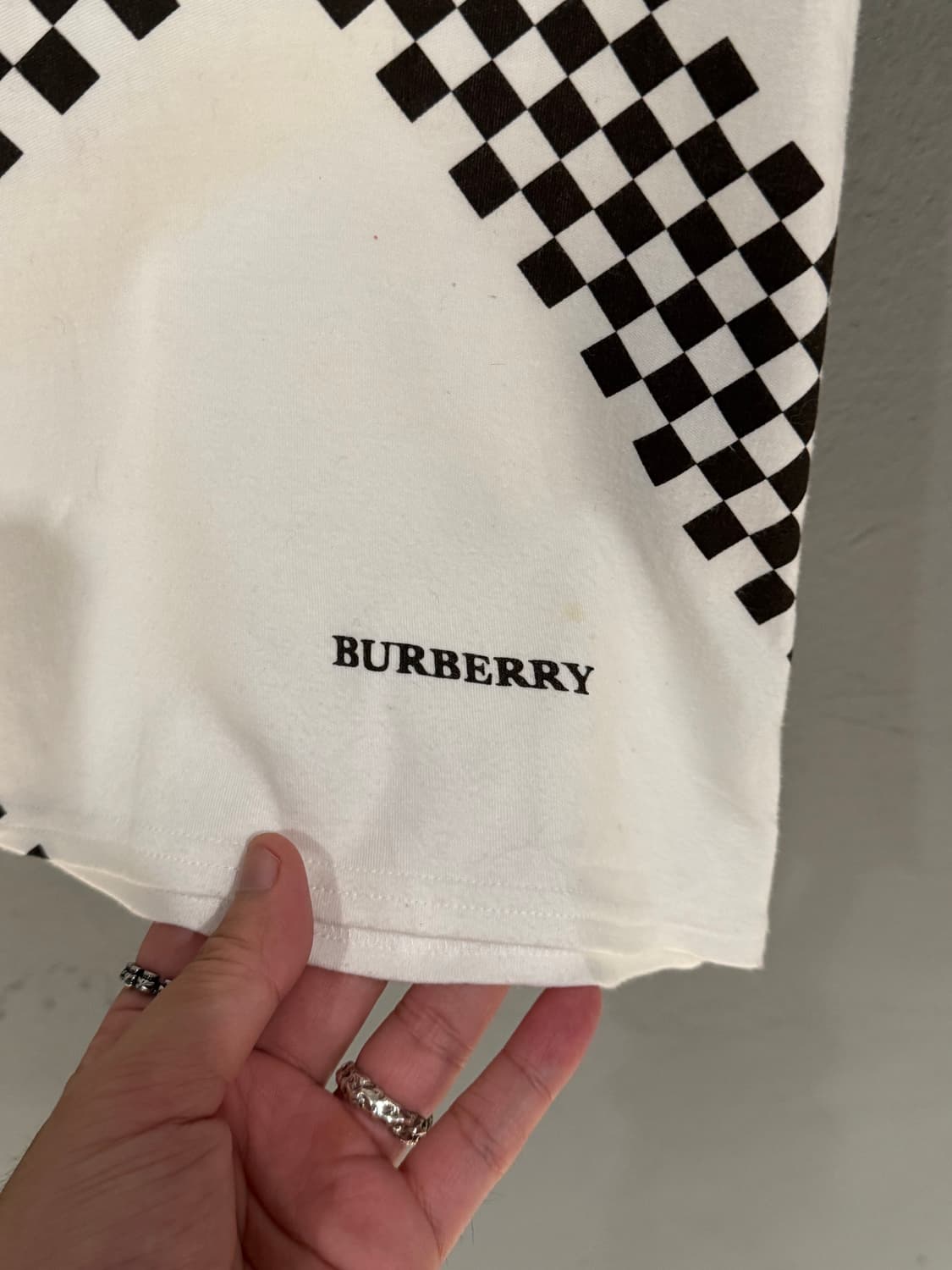 Burberry 버버리 체크 카라 슬리브리스  상품이미지7