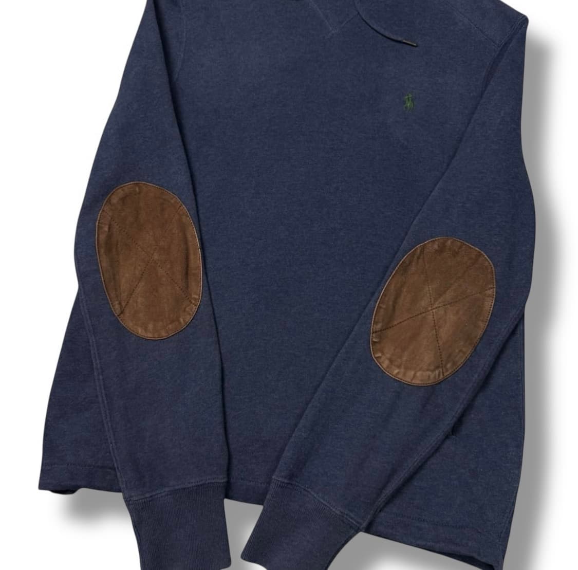폴로 랄프로렌 엘보패치 네이비 후디 상품이미지3