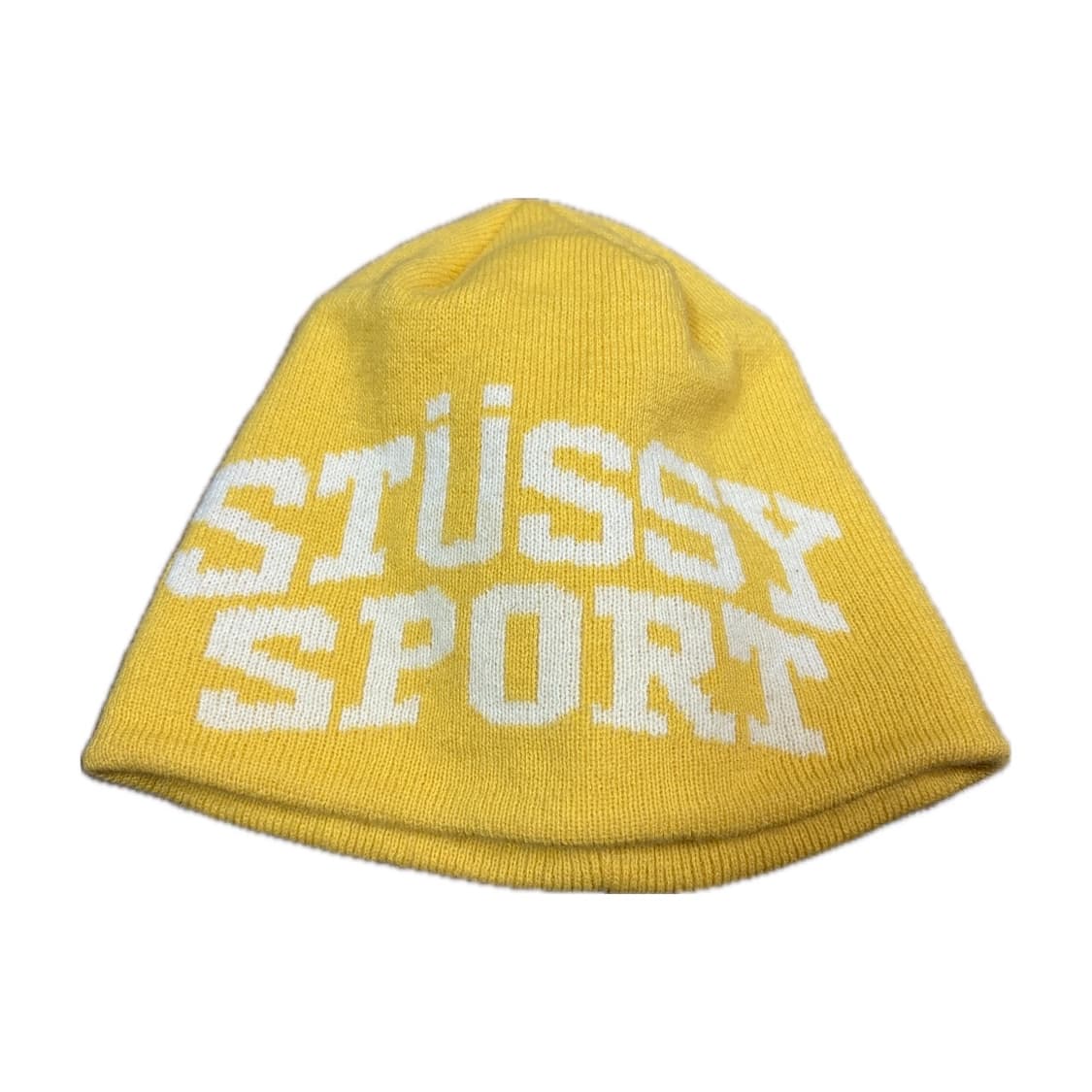 스투시 스포츠 자카드 스컬캡 비니 옐로우 상품이미지1