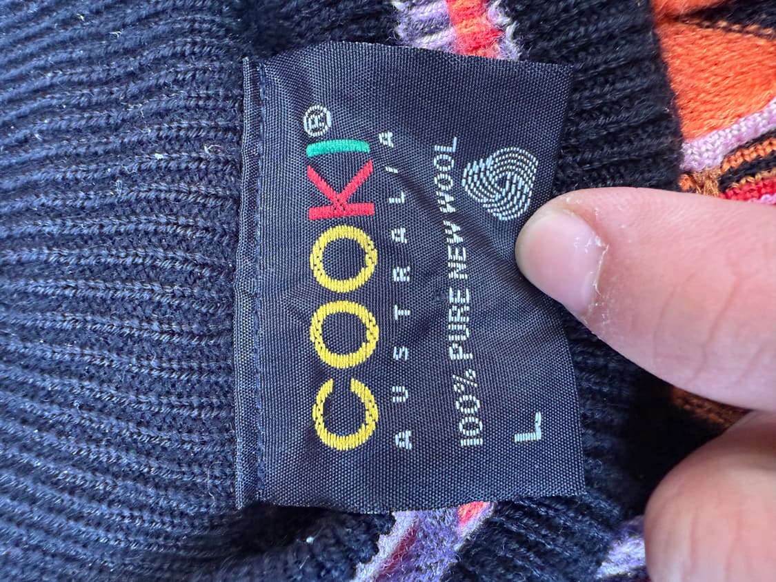 컬러풀 패턴 니트 스웨터 상품이미지2