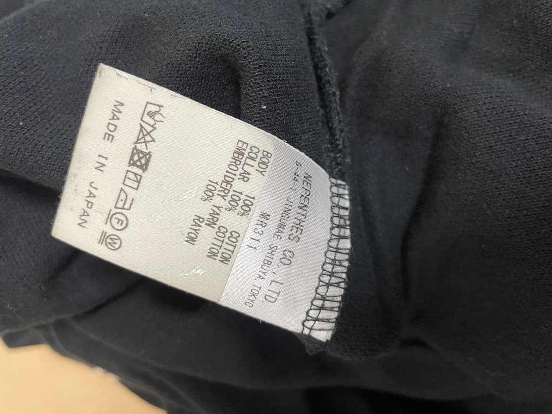 니들스 블랙 숄 카라 폴로 (S 사이즈) 상품이미지9