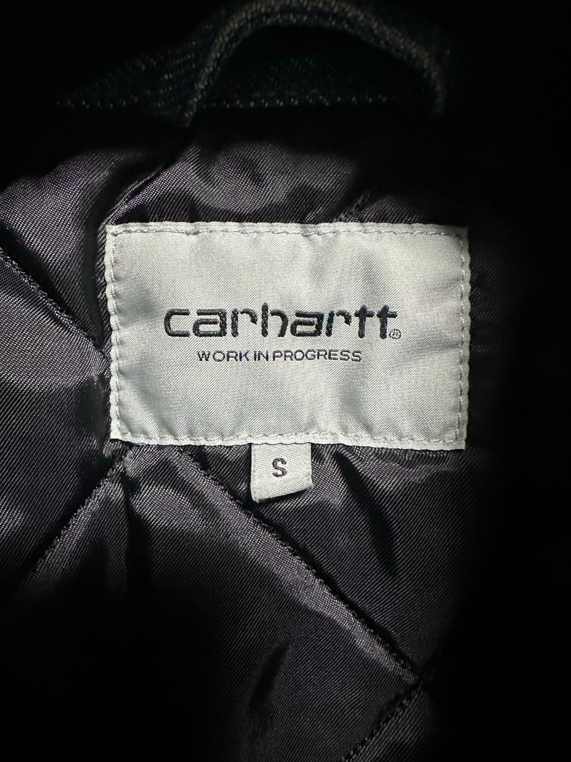 (S) 칼하트 WIP OG 디트로이트 자켓 블루 그라인드 워시 상품이미지5