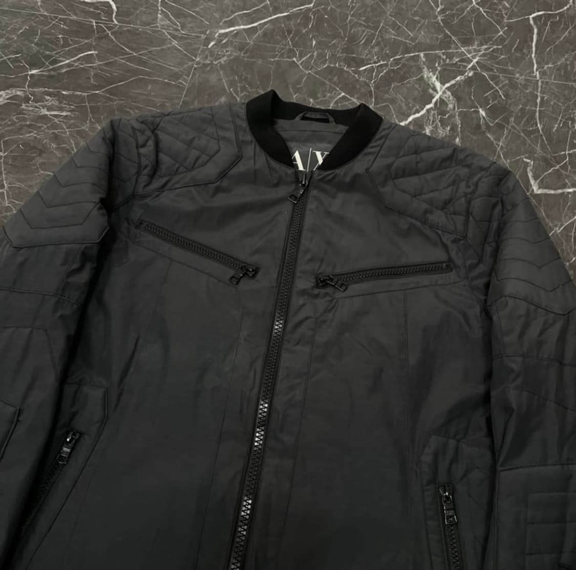 아르마니 익스체인지 나일론 바이커 자켓 상품이미지2