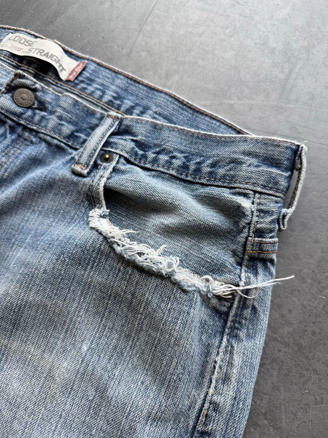 리바이스 569 데님 팬츠 상품이미지4