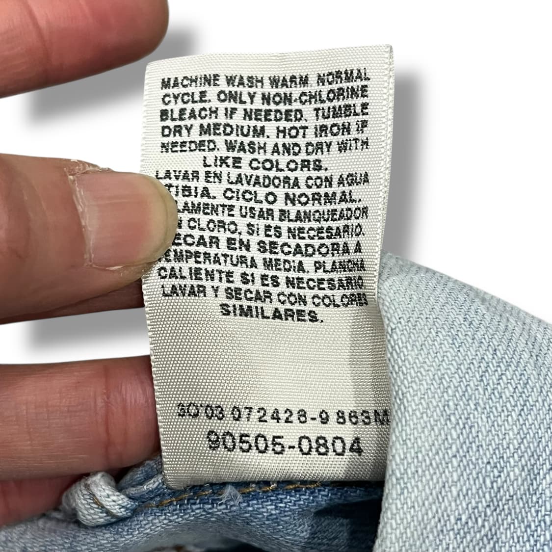 리바이스 투포켓 데님셔츠 s08062 상품이미지9