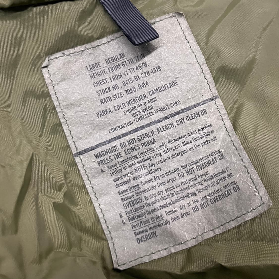 90s 미군 우드랜드 고어텍스 자켓 (L/R) 상품이미지8