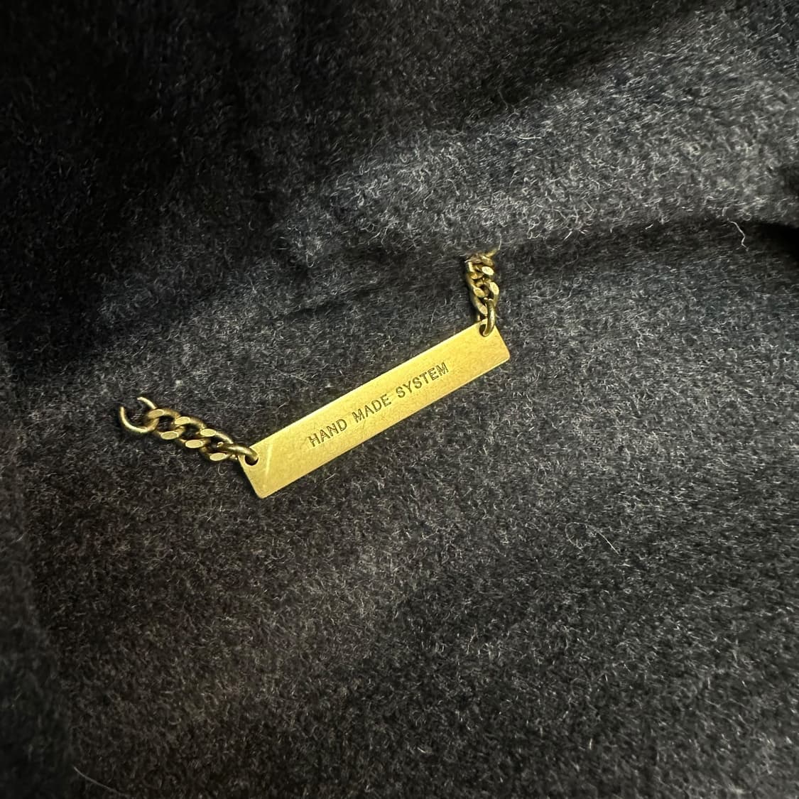 시스템 핸드메이드 더플코트 상품이미지6