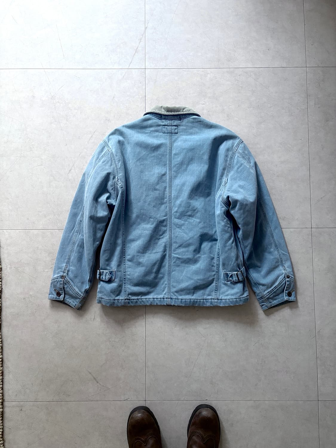 1990's WOW 울 블랭킷 트러커 재킷 상품이미지8