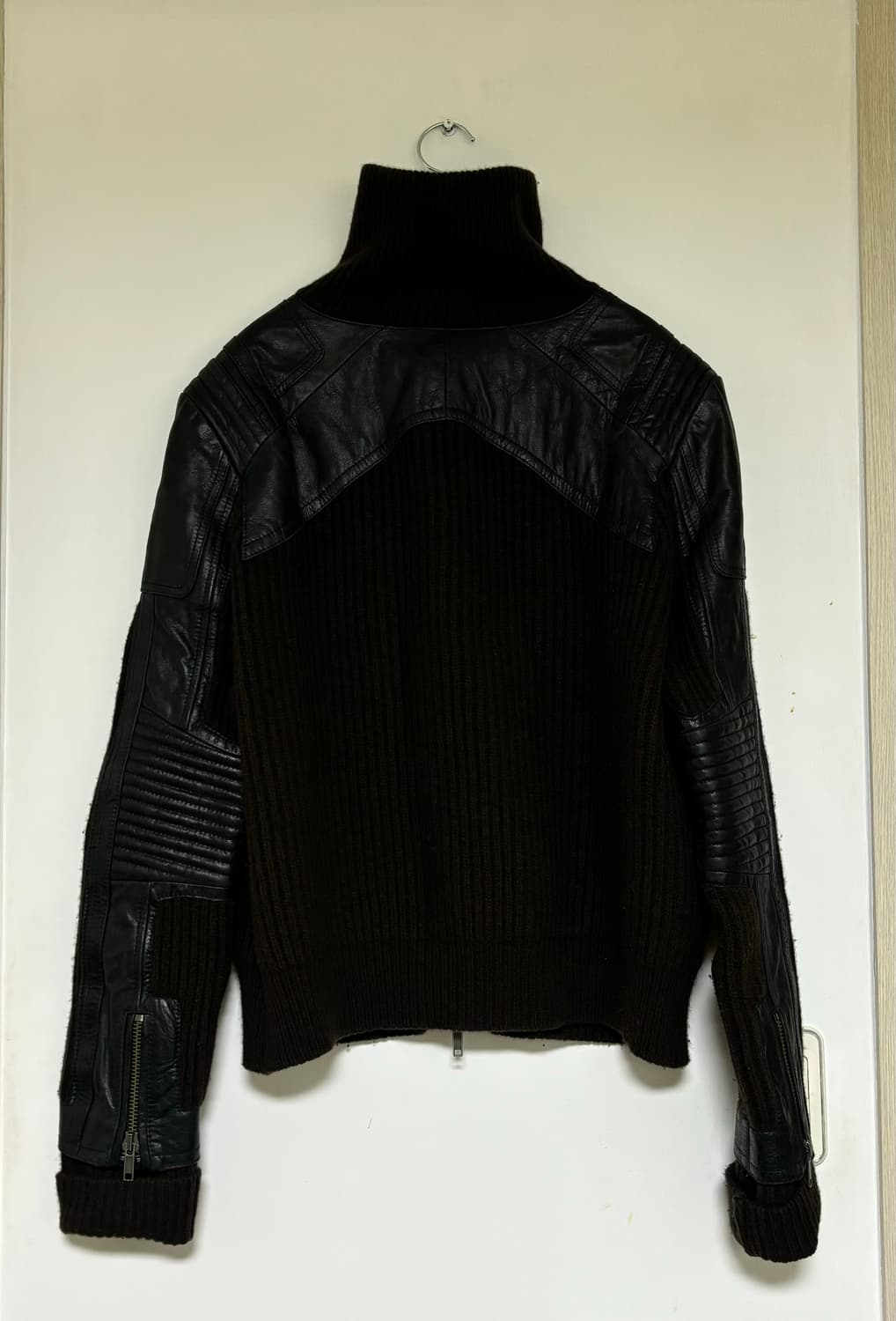 하이커아커만 레더 바이커 자켓 상품이미지3