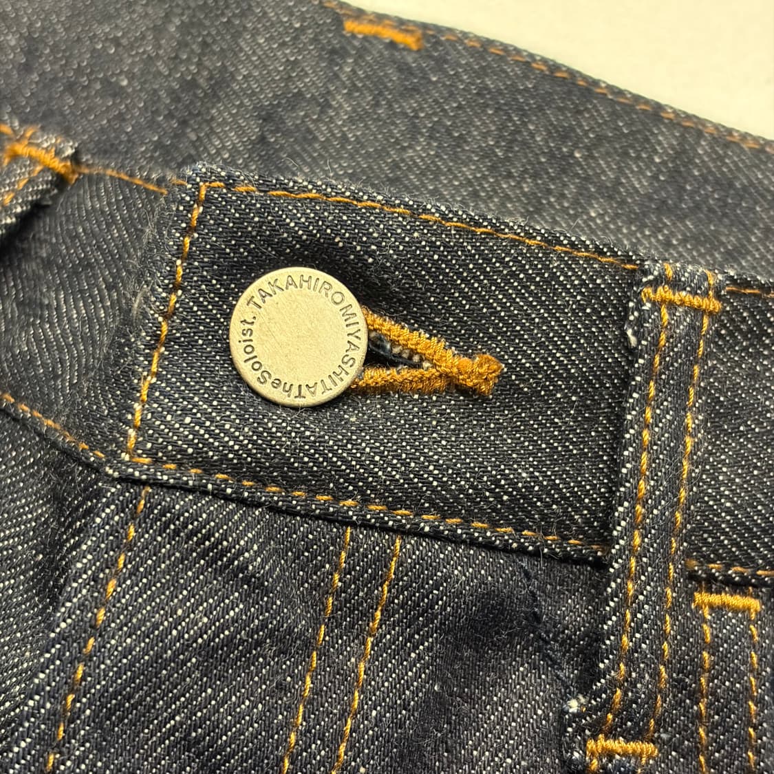 [30x32] 솔로이스트 스타 웨스턴 자수 생지 데님 팬츠 D780 상품이미지8