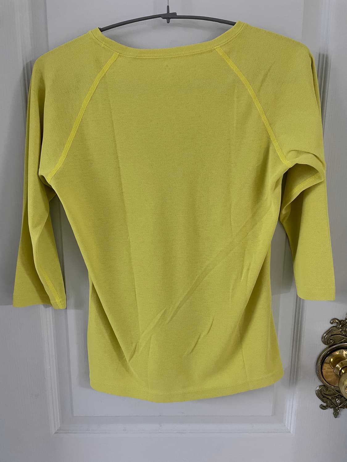 몽벨 희귀 매물 여성 7부 라운드 티셔츠 새상품 Y2k 상품이미지2