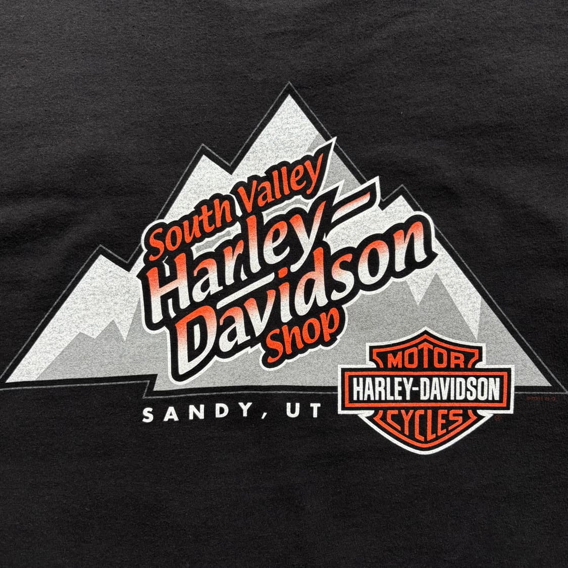 빈티지 할리데이비슨 라이트닝 롱슬리브 티셔츠 상품이미지5