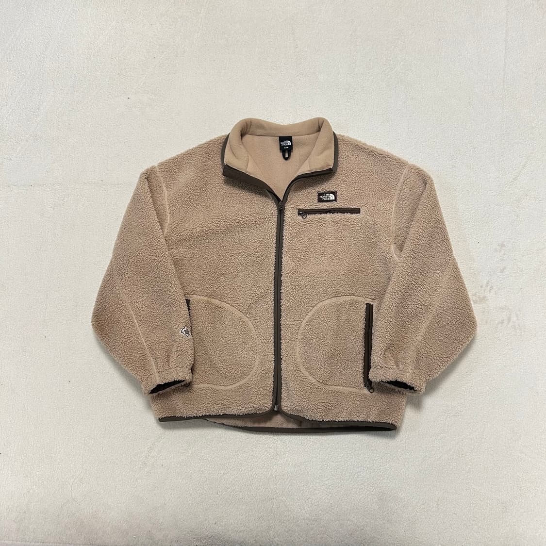 The North Face Beige Fleece Jacket 상품이미지4