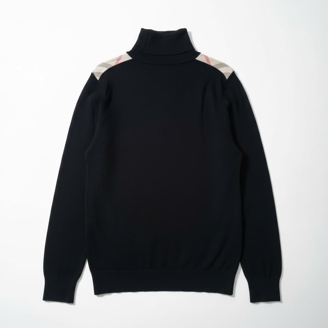 Burberry 버버리 하프집 니트 블랙 L (클래식) 상품이미지3