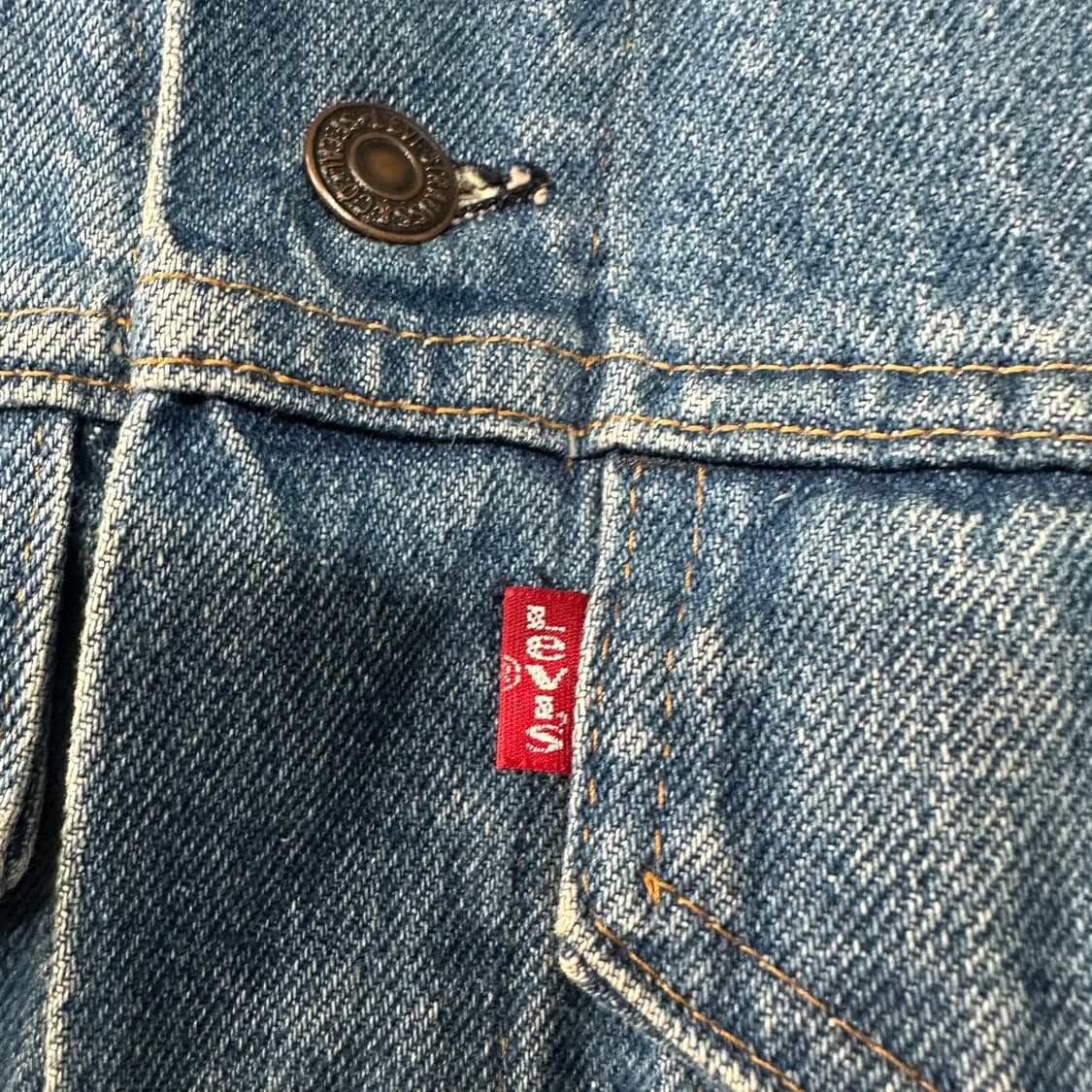리바이스USA 70505 데님 청자켓 34 상품이미지3