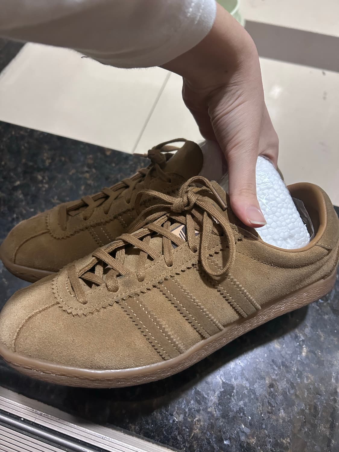 아디다스 토바코 브라운 데저트 카드보드 235 상품이미지2