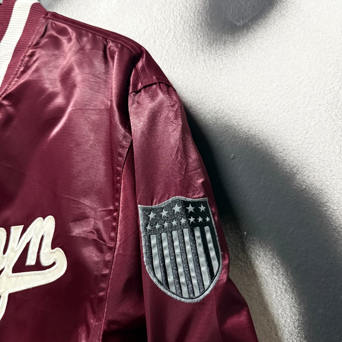 마제스틱 MLB 올드스쿨 브루클린 퀼팅 바시티 자켓 상품이미지5