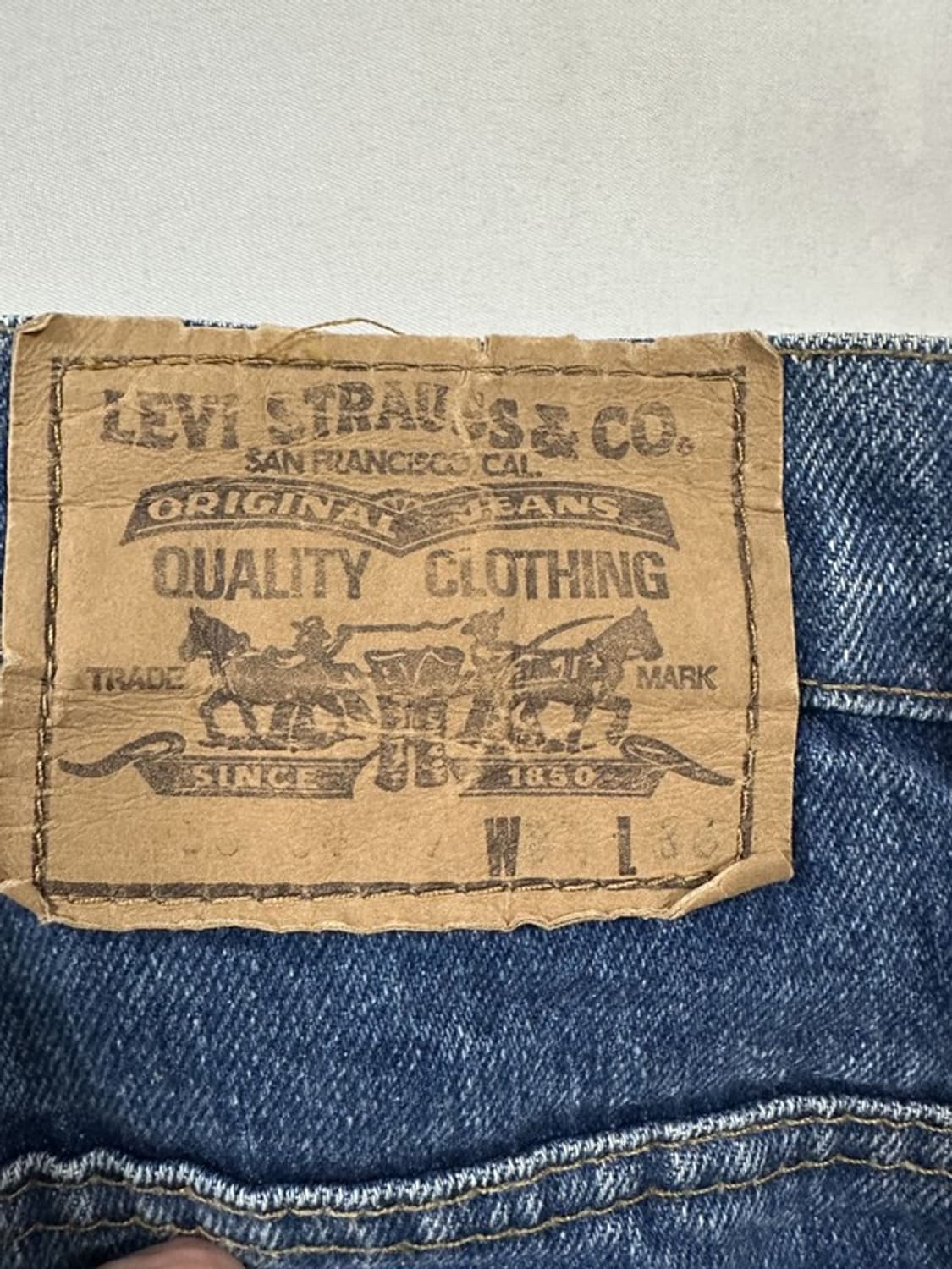 [31인치] LEVI'S 리바이스505 90s 오렌지탭 빈티지  상품이미지8