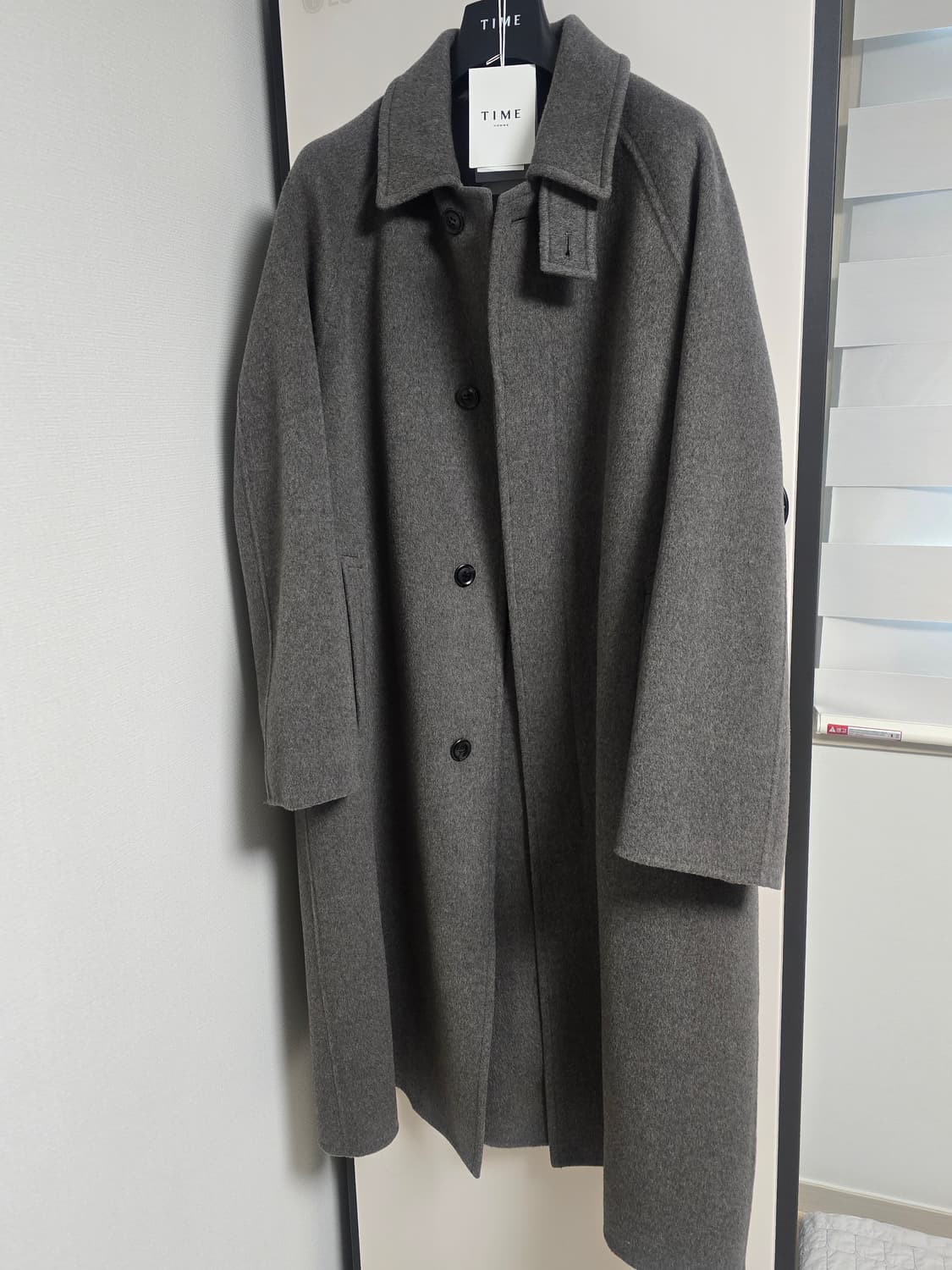 타임옴므/25fw디테처블텝코트발마칸/세피아브라운/105 상품이미지3