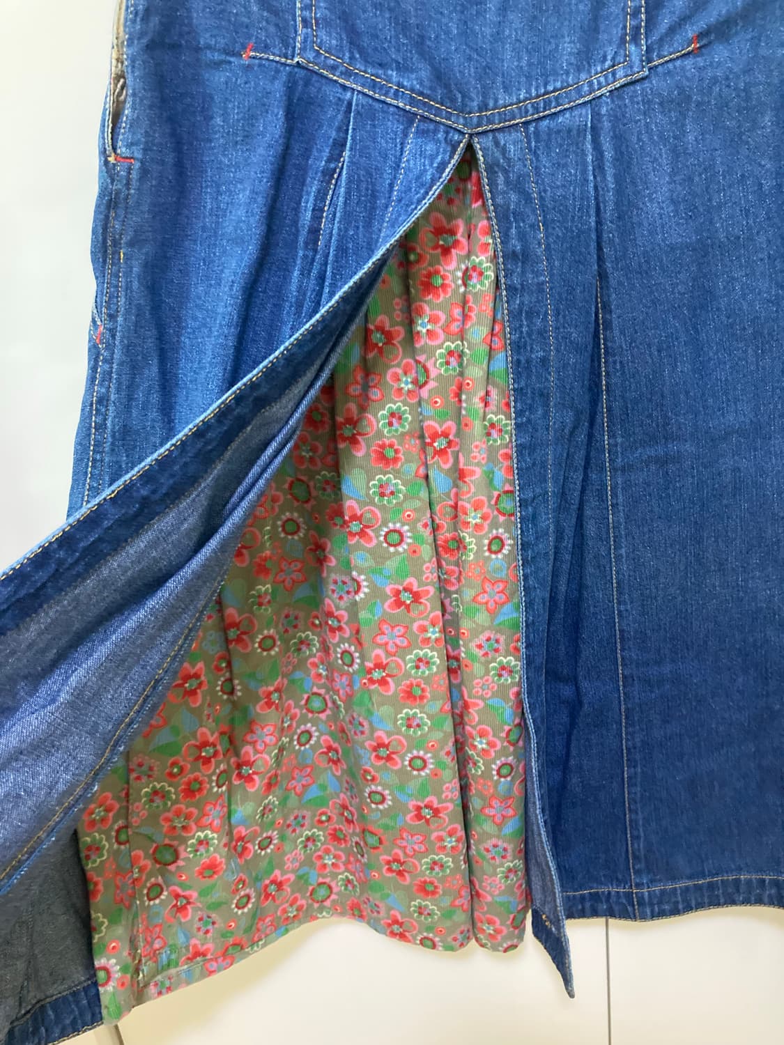 오일릴리 데님 스커트 상품이미지4