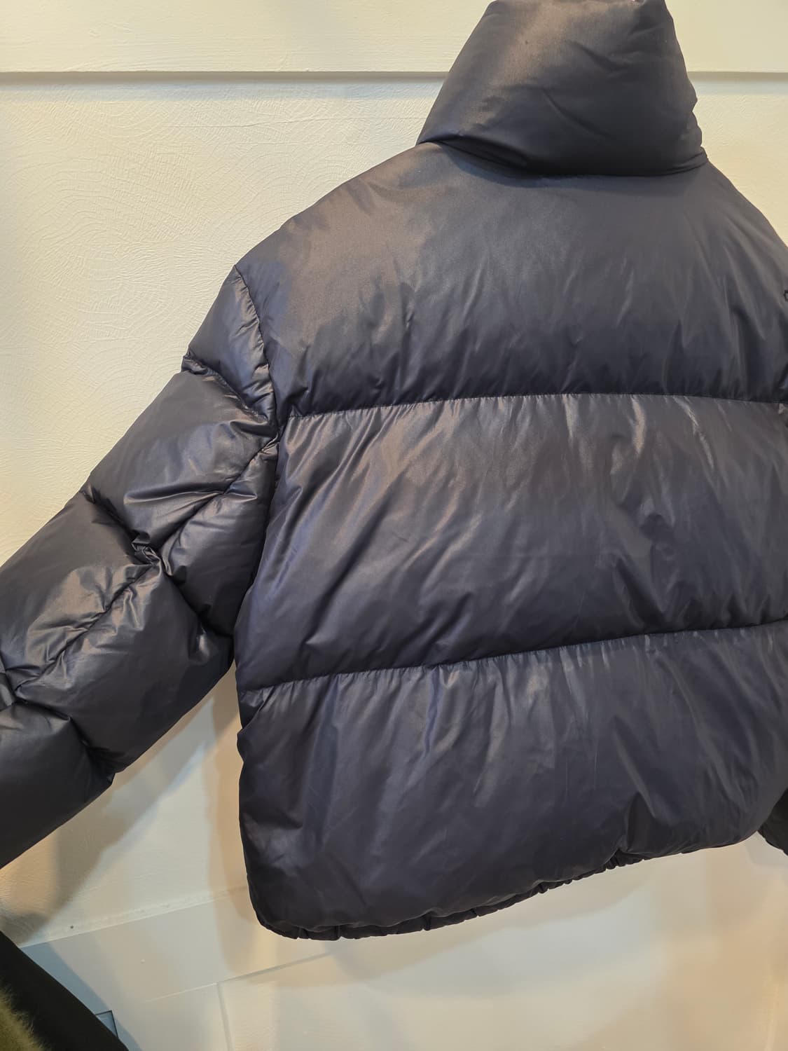 JAJU  블랙 구스 크롭 패딩 상품이미지4