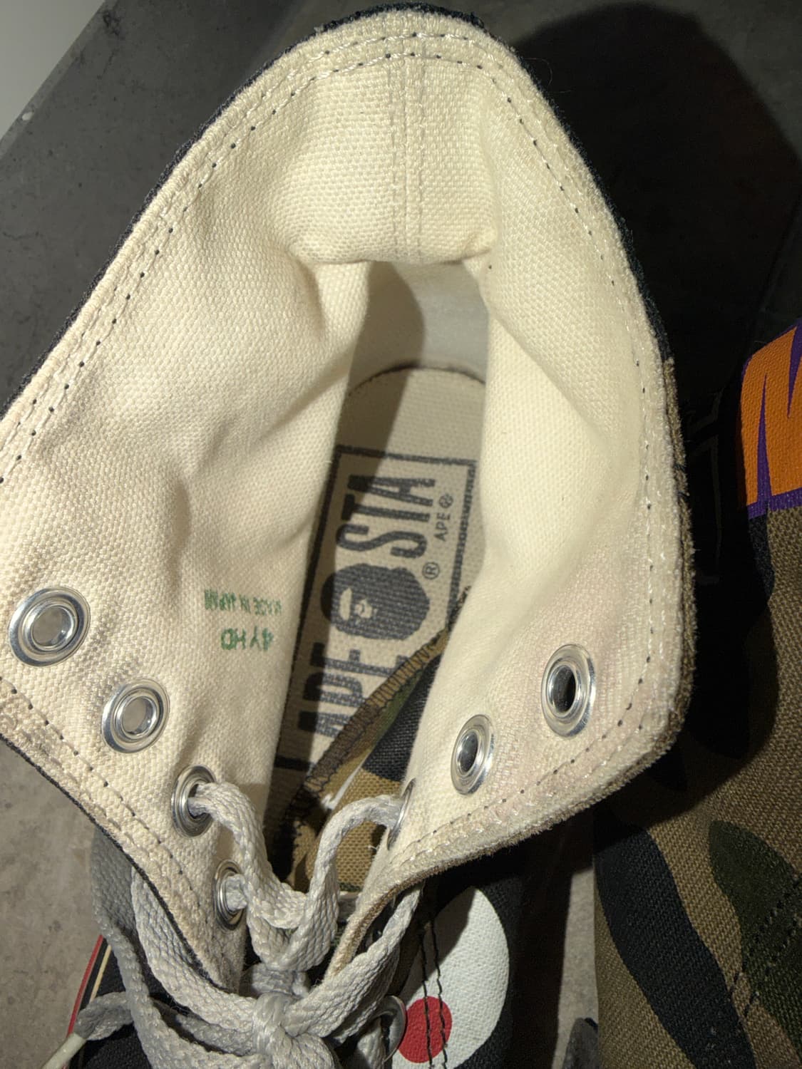 BAPE x Converse 척 70 하이 카모 상품이미지2