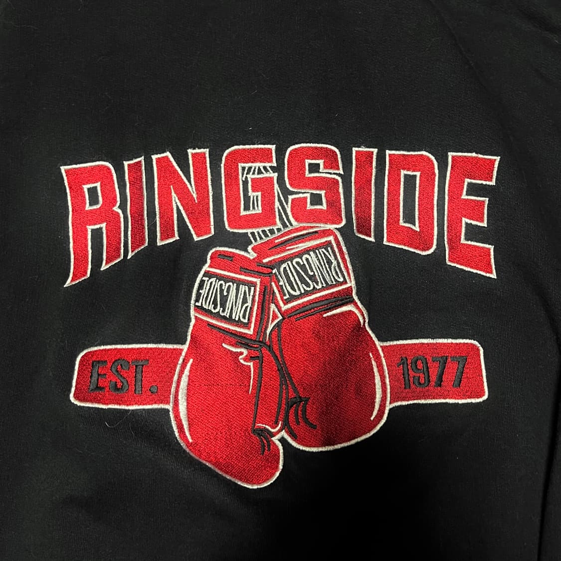 올드스쿨 럭비 블랙 후드티 상품이미지10