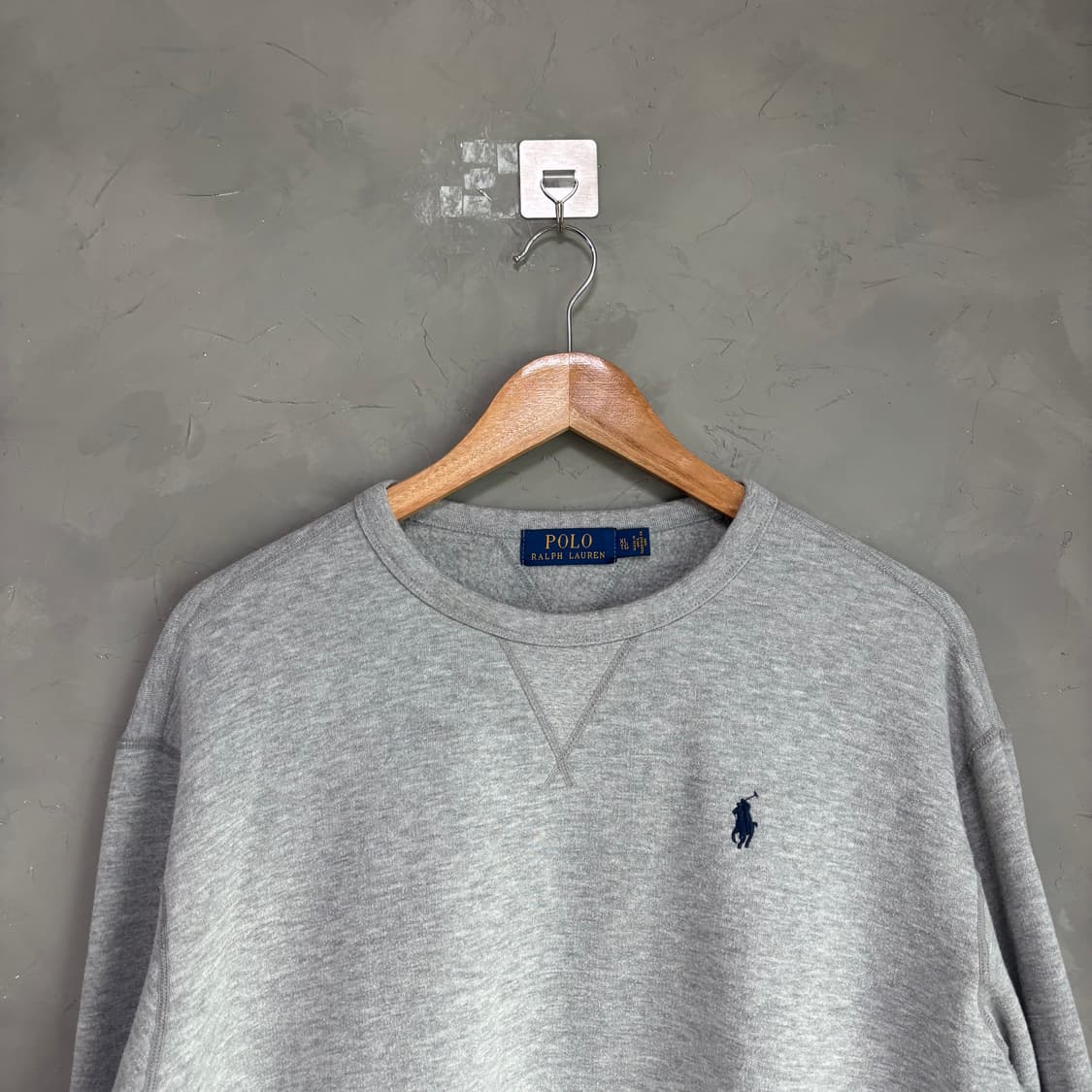 폴로 랄프로렌 맨투맨 그레이 상품이미지2
