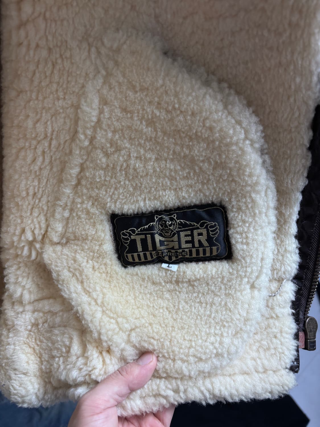 [L] vintage b-3 무스탕 자켓 상품이미지9