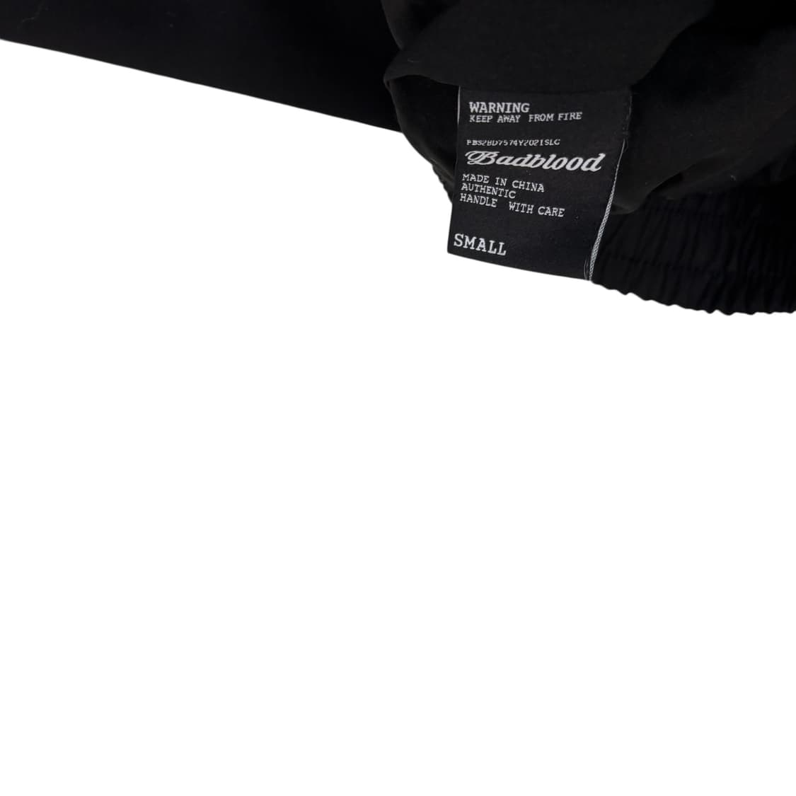 배드블러드 자수 로고 블루종 자켓 상품이미지4