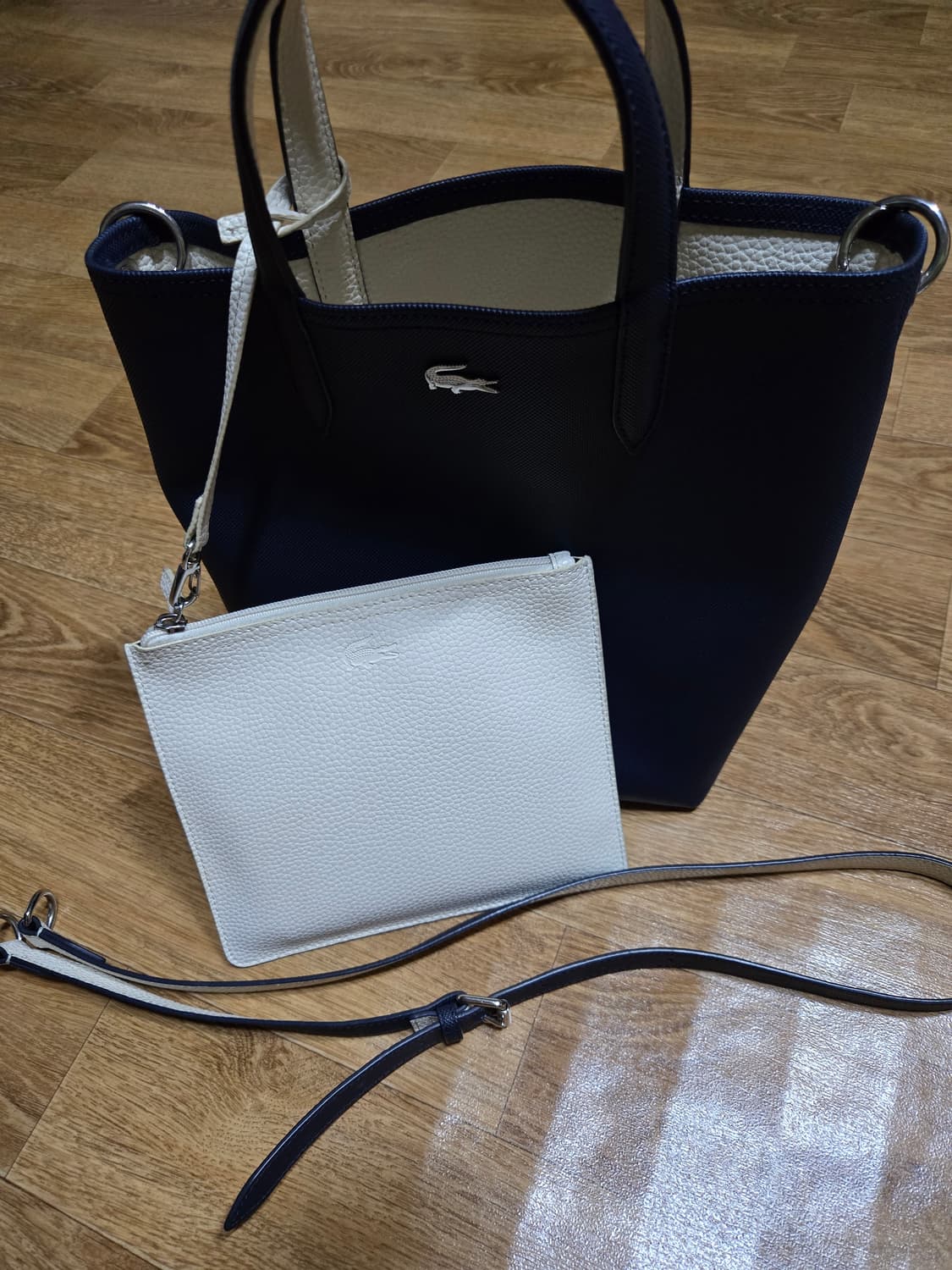 라코스테 여성 토트 크로스백 상품이미지2