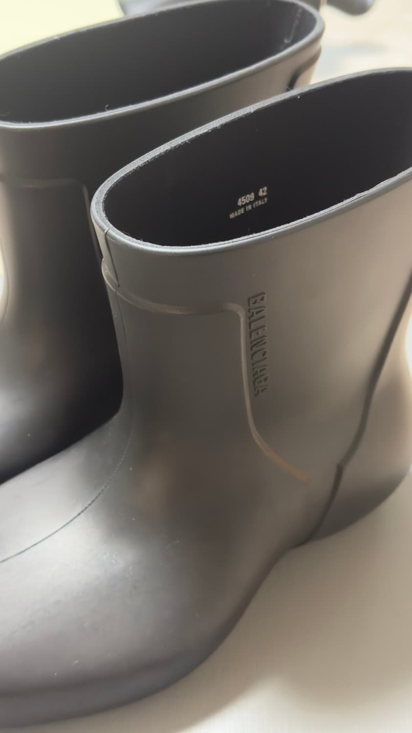 [42] 발렌시아가 엑스카베이터 부츠 레인부츠 상품이미지3