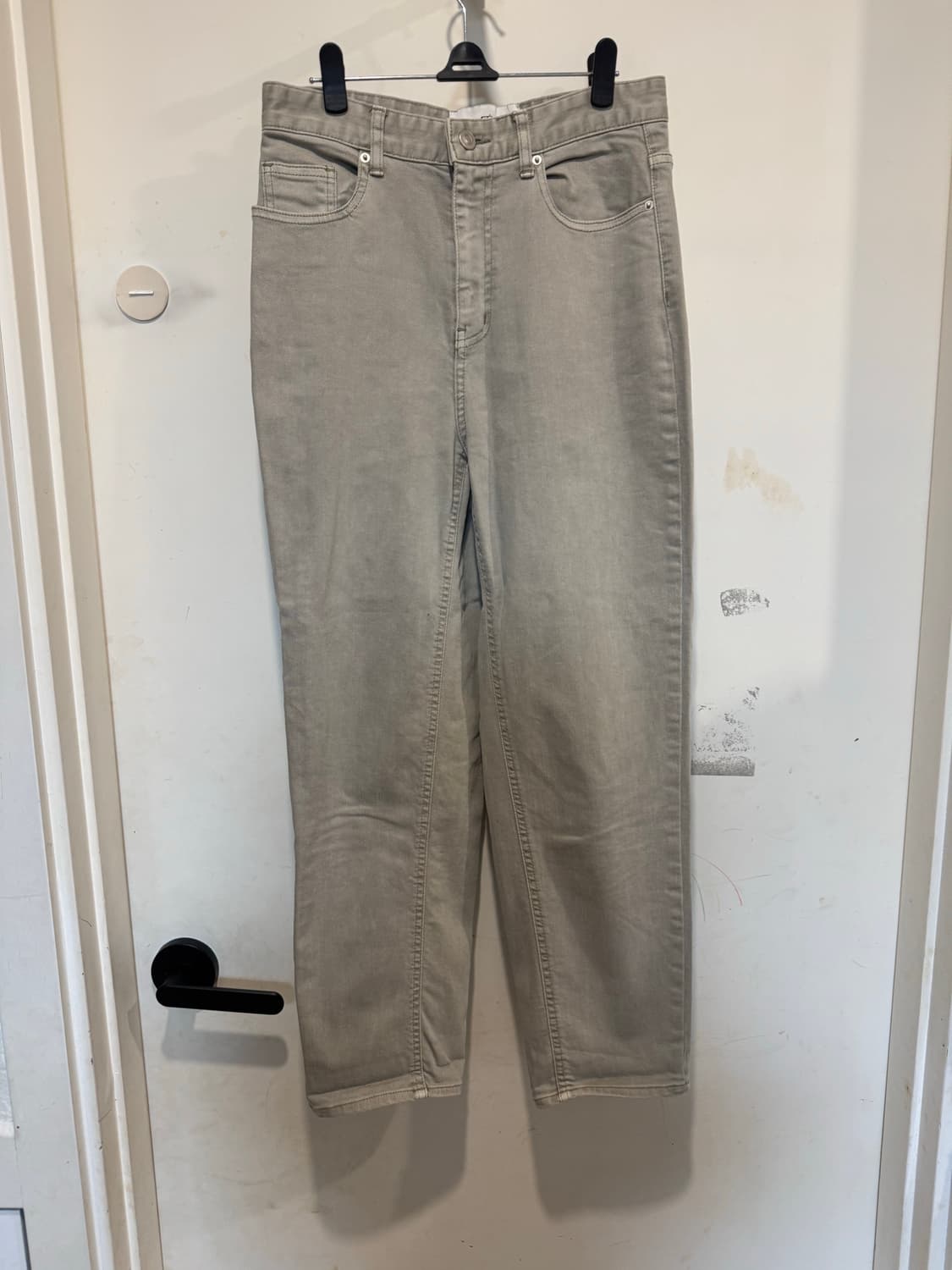 모노크롬 데님 팬츠 상품이미지1