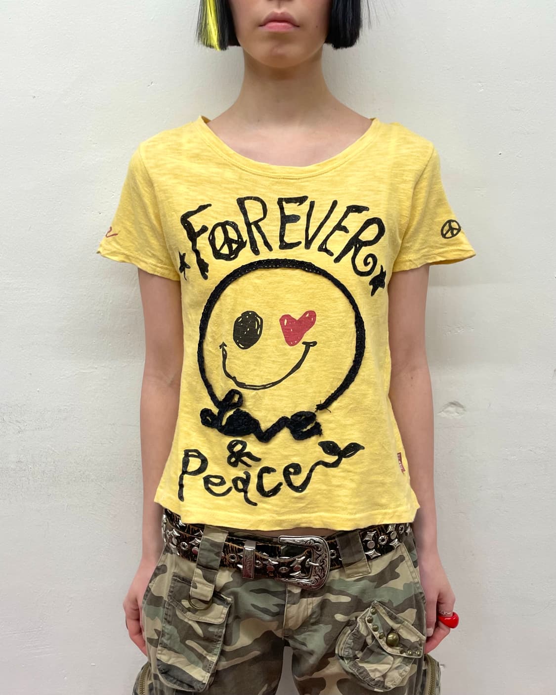 Forever Smile Yellow T-shirt  상품이미지1