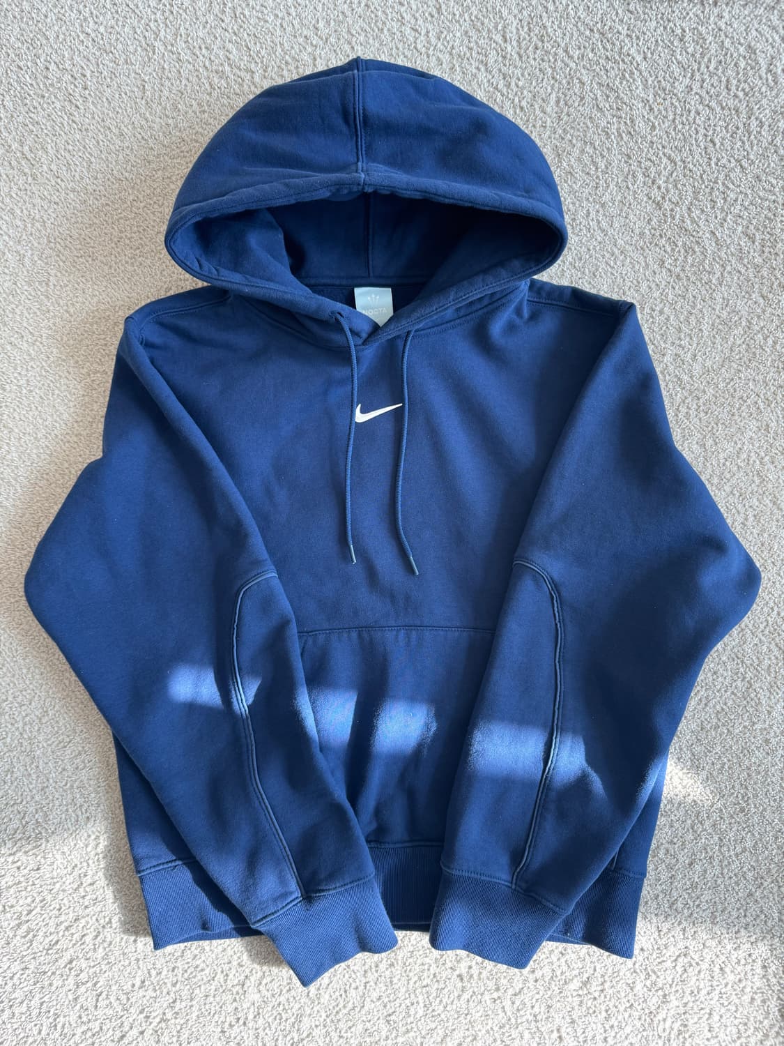 녹타 나이키 네이비 후드티 상품이미지1