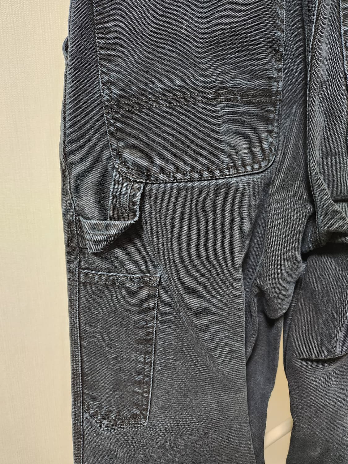 칼하트 카펜터 블랙 카펜터 팬츠 싱글니 30x32 상품이미지5