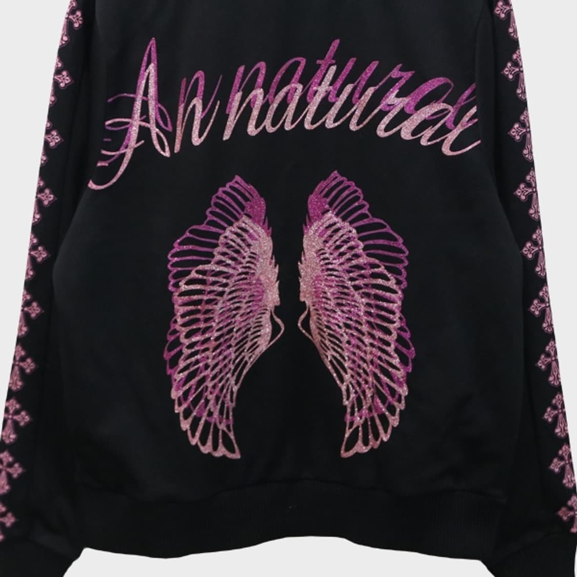 REDCOMET 펑크 고스로리 글리터 레터링 져지 64814 상품이미지6