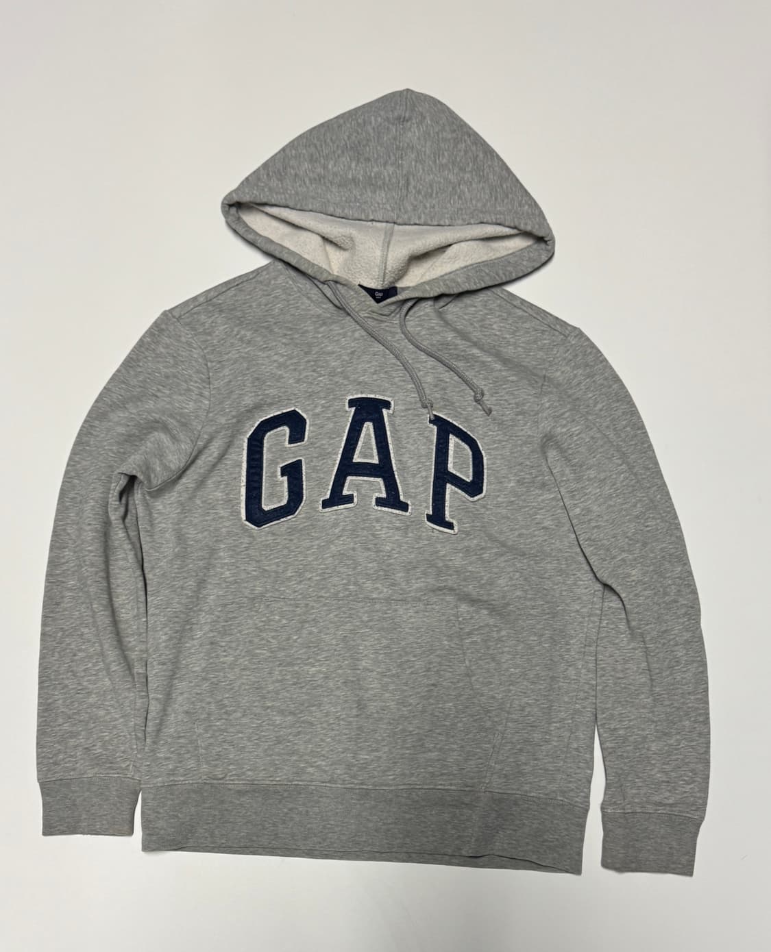 여성 갭 GAP 빅 로고 기모 후드티 S 상품이미지1