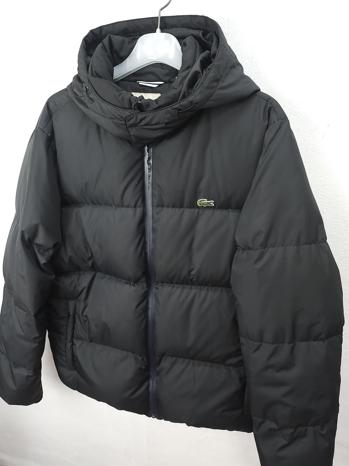 라코스테 블랙 푸퍼 패딩 100-105 XL 상품이미지2