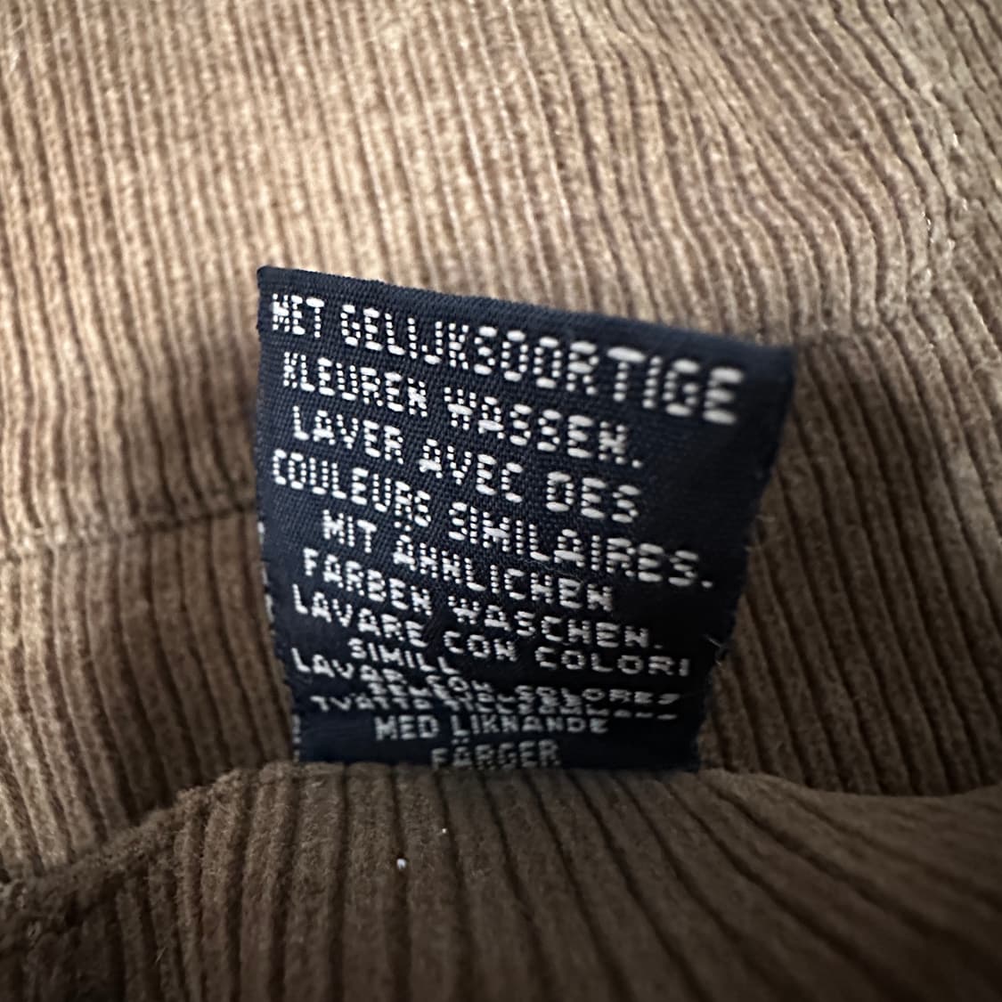 RRL corduroy work shirt dark brown 상품이미지4