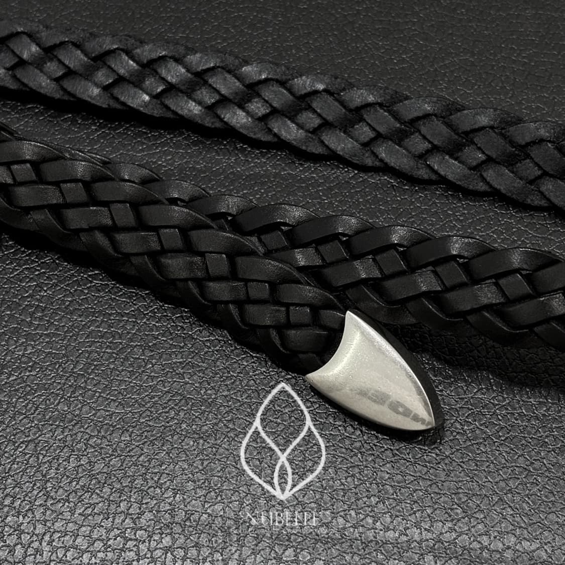 🌗 Mesh western belt / 이태리 메쉬 소가죽 웨스턴 벨트 상품이미지4