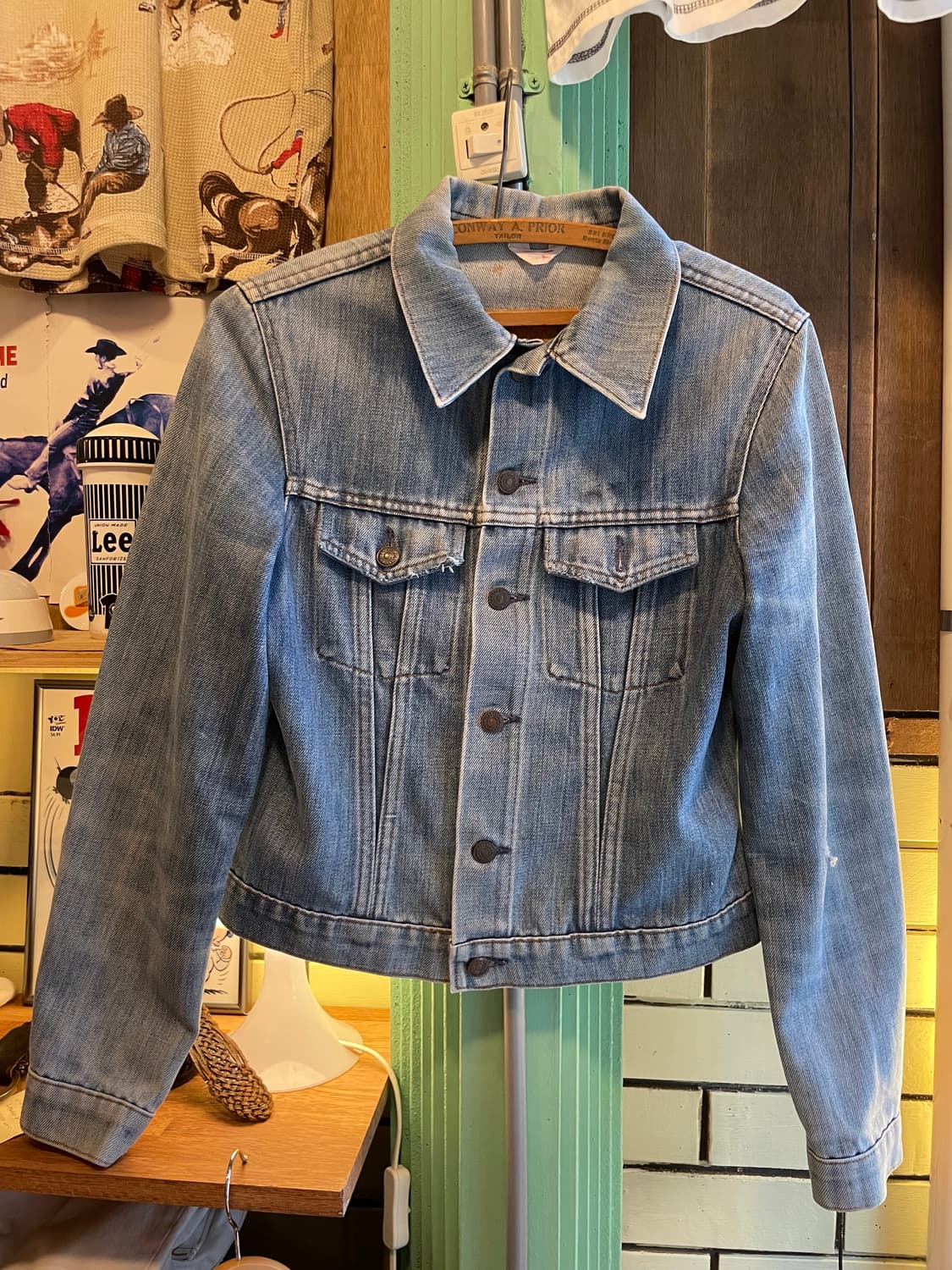 70's Vintage Levi’s Denim Trucker Jacket 상품이미지1