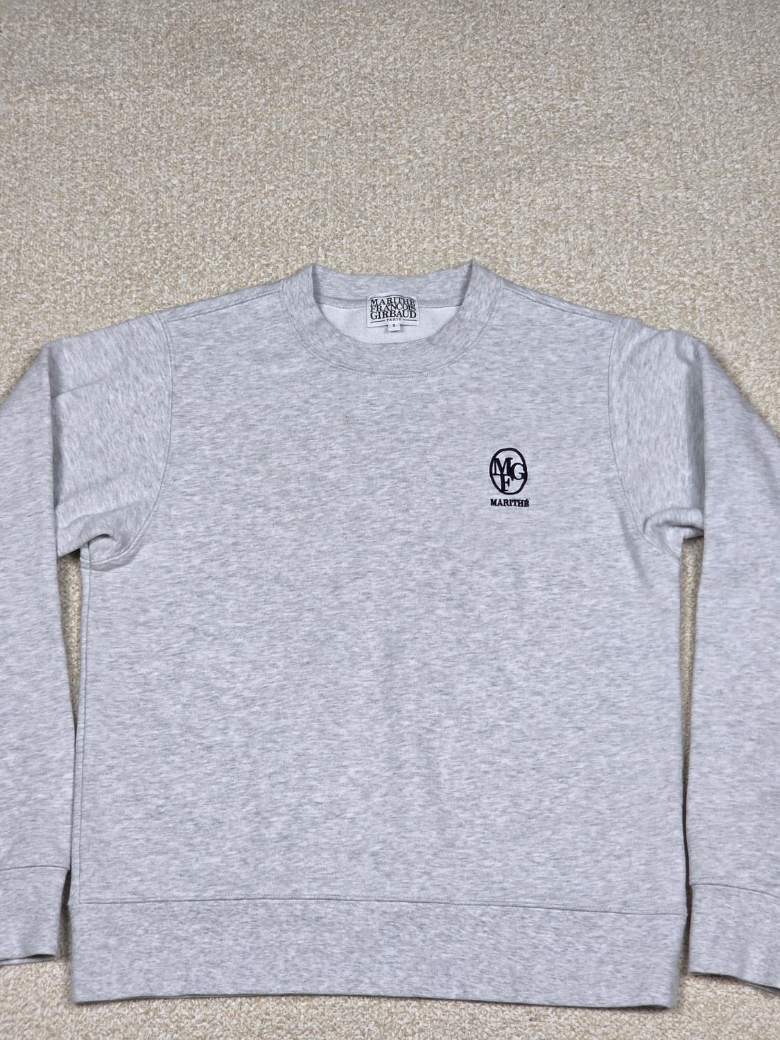 [마리떼 프랑소와 저버] MFG 서클 로고 맨투맨 | 00284 상품이미지2