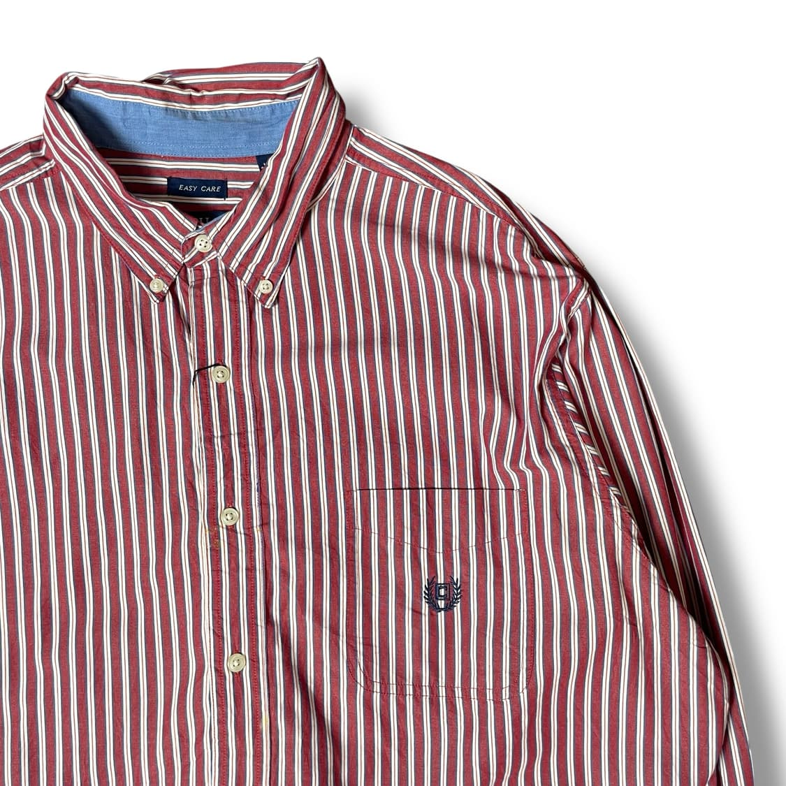 챕스 레드 스트라이프 버튼 다운 셔츠 XXL 상품이미지3