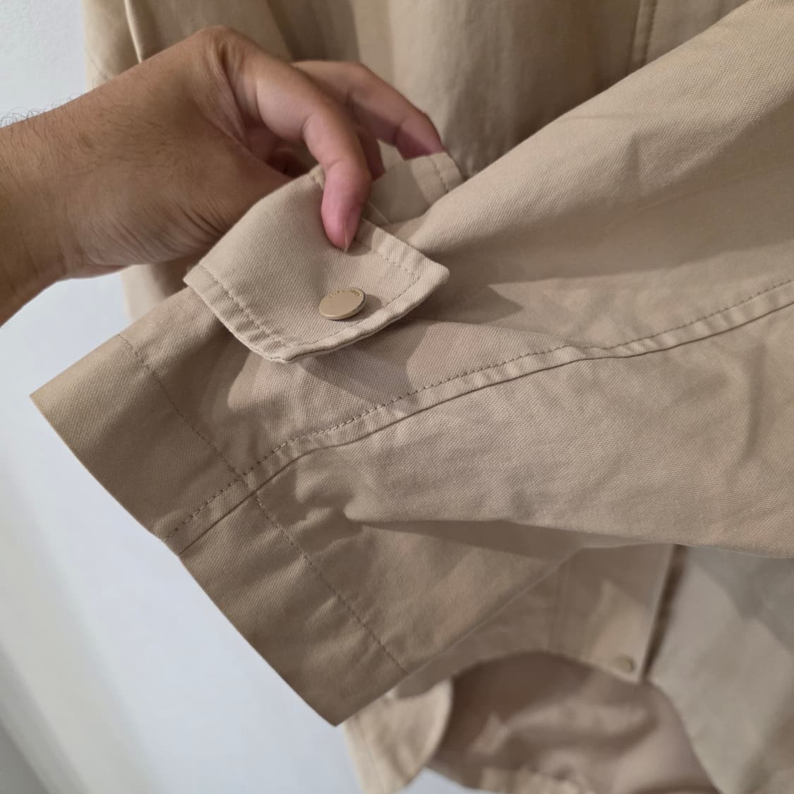 JUCY JUDY 베이지 후드 야상 점퍼 80 상품이미지6