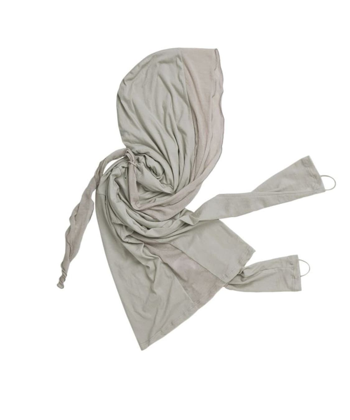 OJOS Muffler Hoodie Long Sleeve Beige 상품이미지4