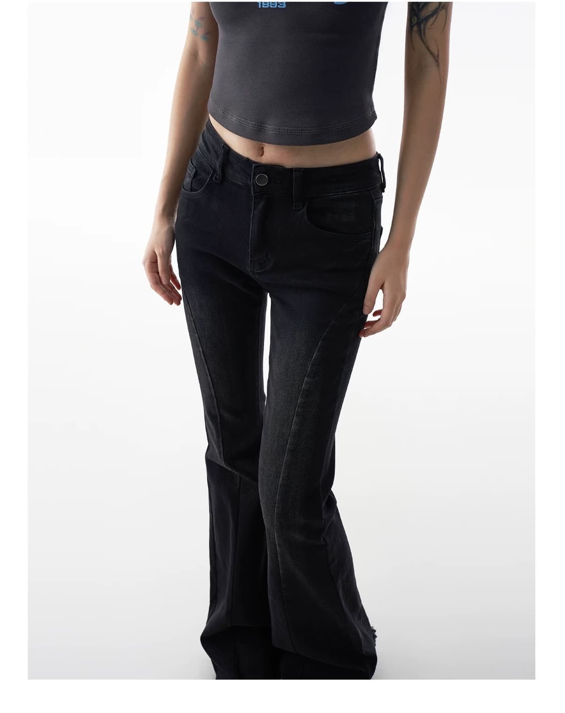 부츠컷 데님팬츠 상품이미지5