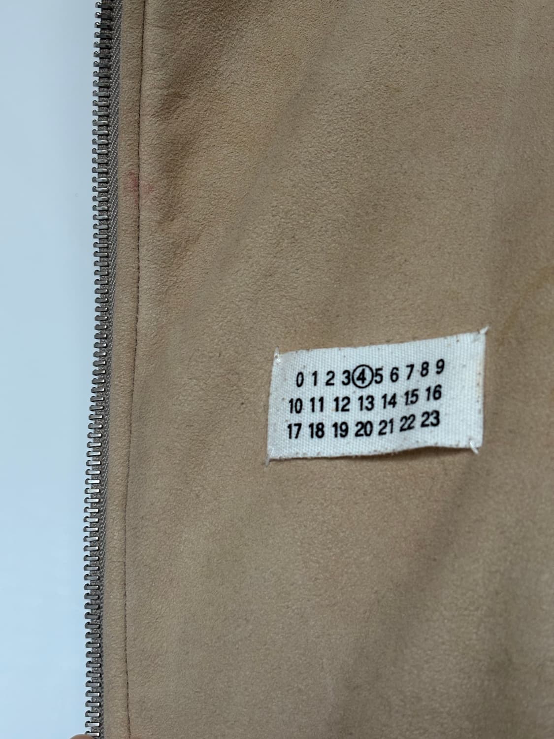 마틴 마르지엘라 램스킨 스웨이드 라이더 자켓 (털 안감) 상품이미지4