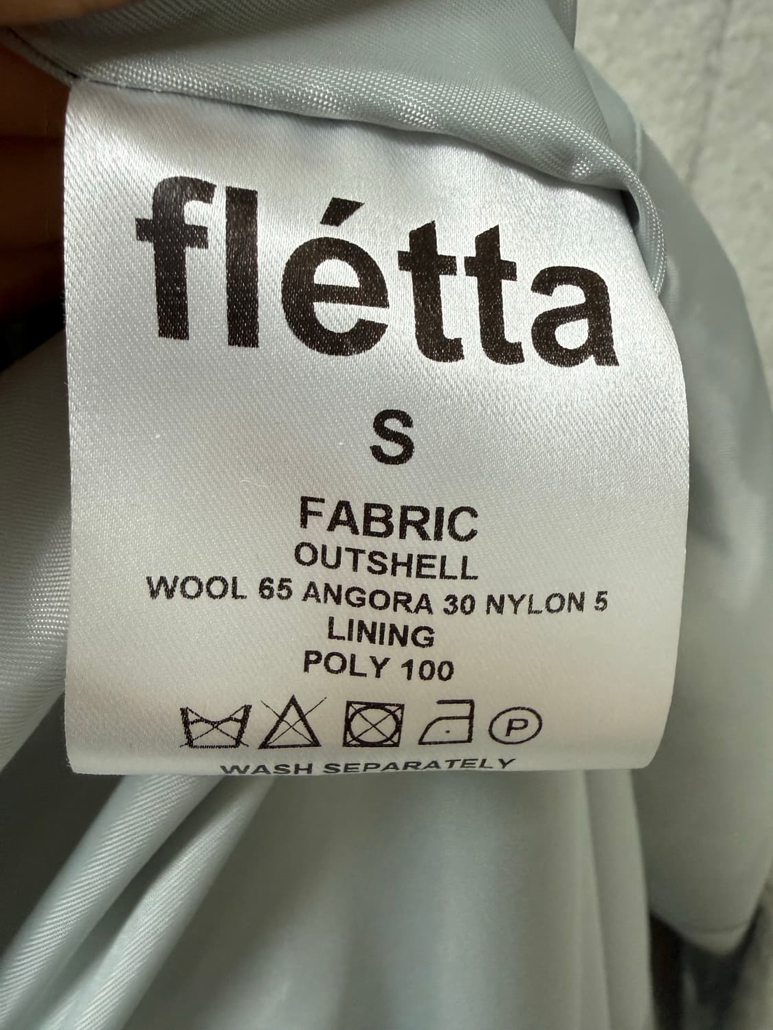 Fletta 플레따 알파카 코트 상품이미지3
