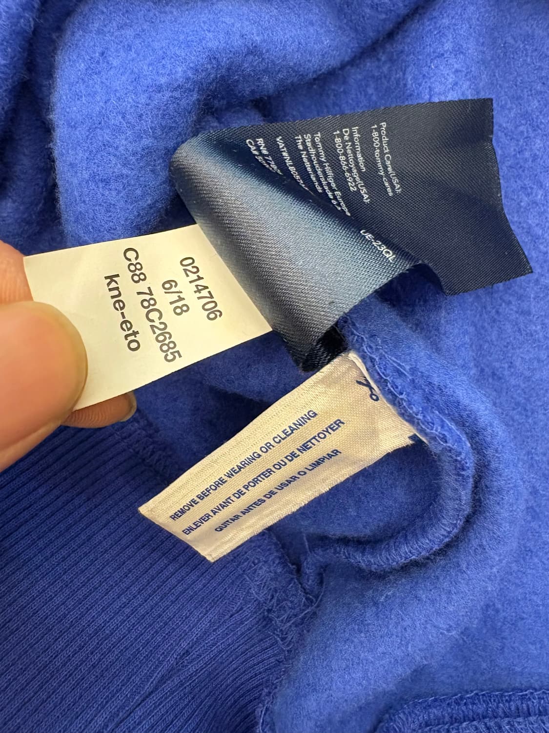 타미힐피거 맨투맨 상품이미지6